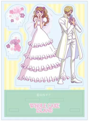 【中古】アクリルスタンド・アクリルパネル サンジ＆プリン アクリルジオラマ 「ワンピース」 14,430円