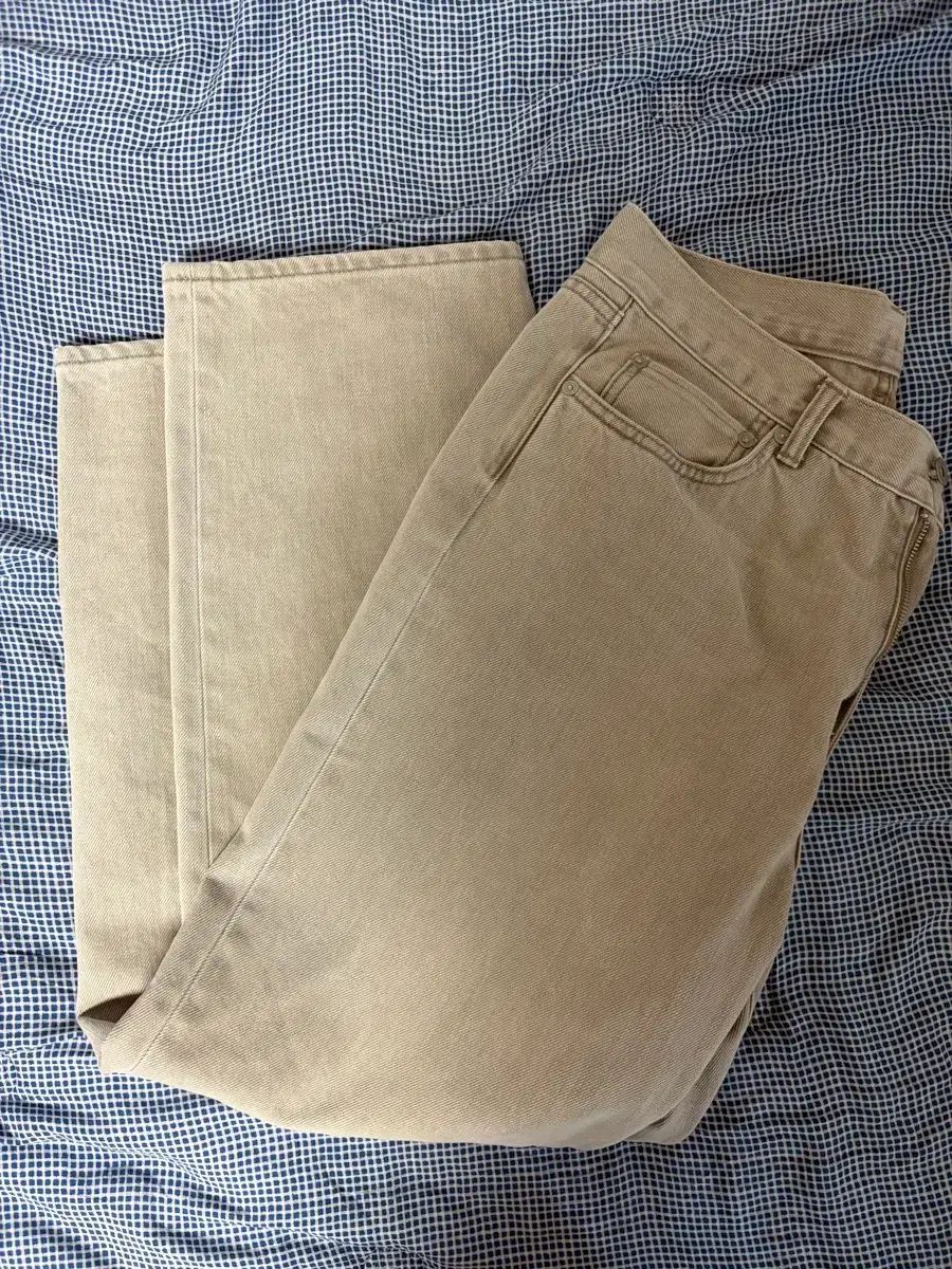 カーキ twill pant グレー