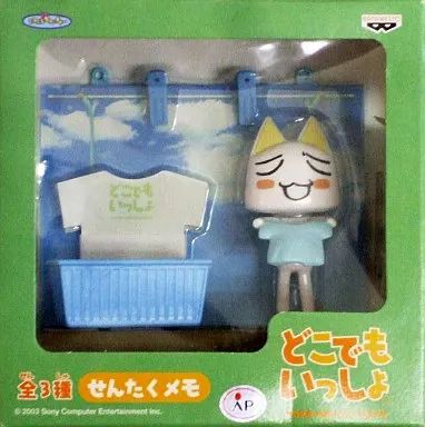 [Used] Notebook/ Memo Pad Anywhere Issho Sentaku Memo (Blue)