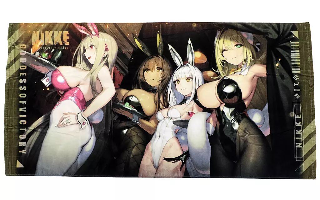 【中古】タオル・手ぬぐい バニーガール ビジュアルバスタオル 「勝利の女神：NIKKE」 東京ゲームショウ2024グッズ
