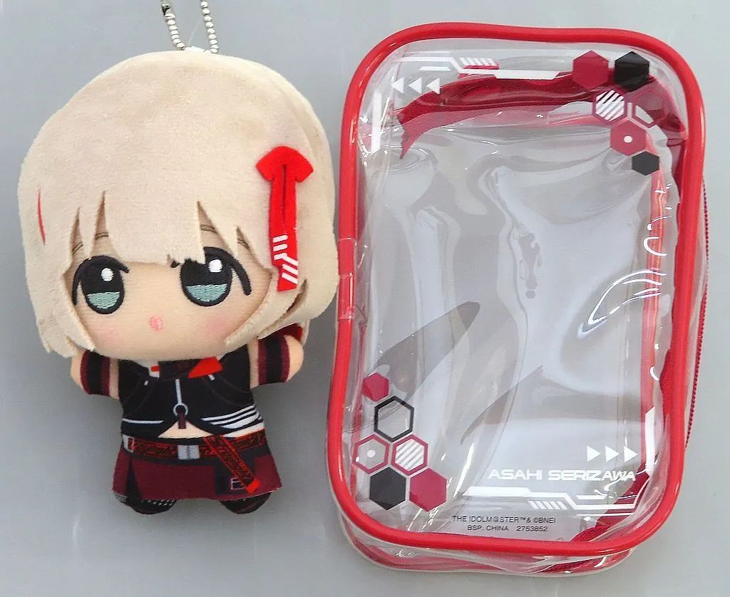 【中古】グッズセット 芹沢あさひ(ネオンライトロマンサー衣装) ちびぐるみ＆ポーチセット 「アイドルマスター シャイニーカラーズ」 8,855円