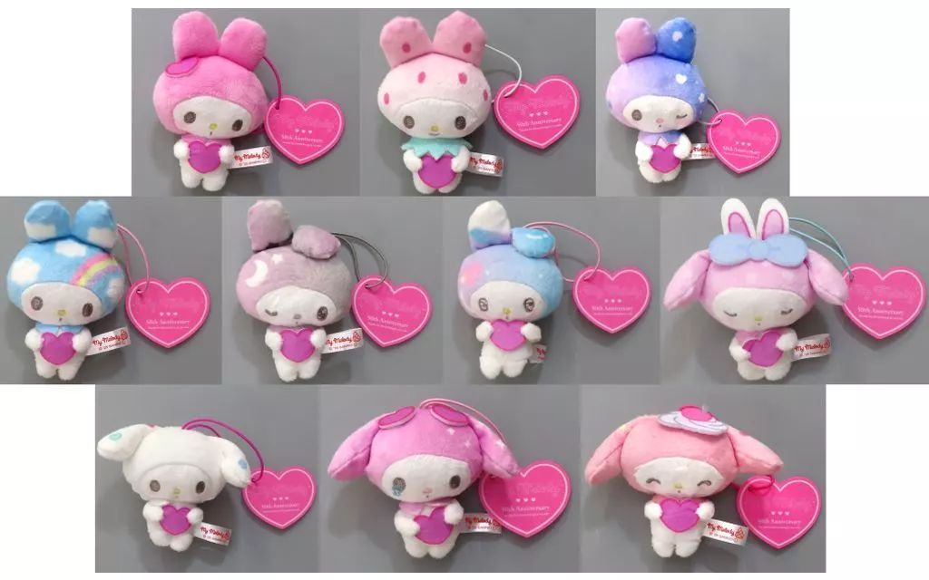 【中古】キーホルダー 全10種セット アニバーサリーバリエーションマスコット 「マイメロディ」 9,709円