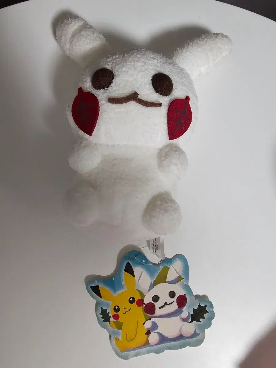 ポセン雪だるまピカチュウ ぬいぐるみ