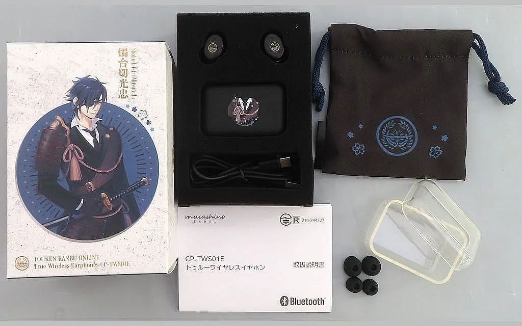 中古】ヘッドフォン 燭台切光忠 ワイヤレスイヤホン CP-TWS01E 「刀剣