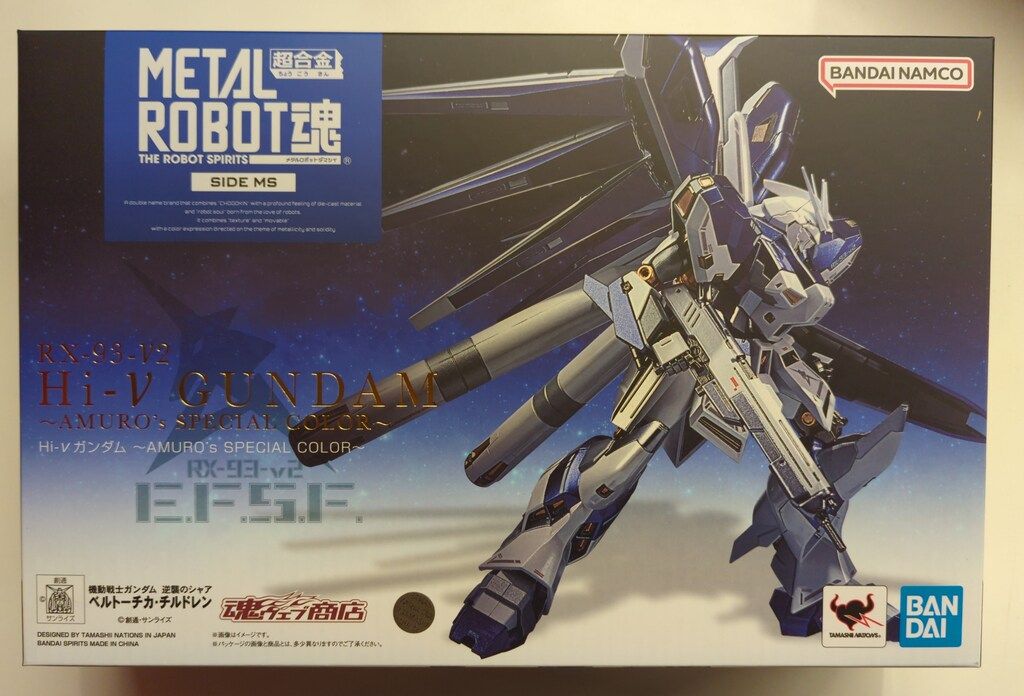 BANDAISPIRITS METAL ROBOT魂 機動戦士ガンダム 逆襲のシャア ベルトーチカ・チルドレン Hi-νガンダム AMURO’ｓ SPECIAL COLOR