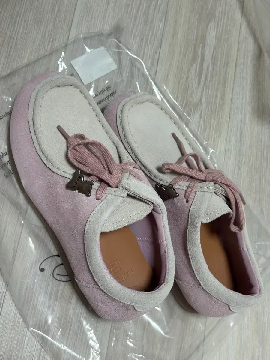23 65 ピンク スウェード 厚底 シューズ