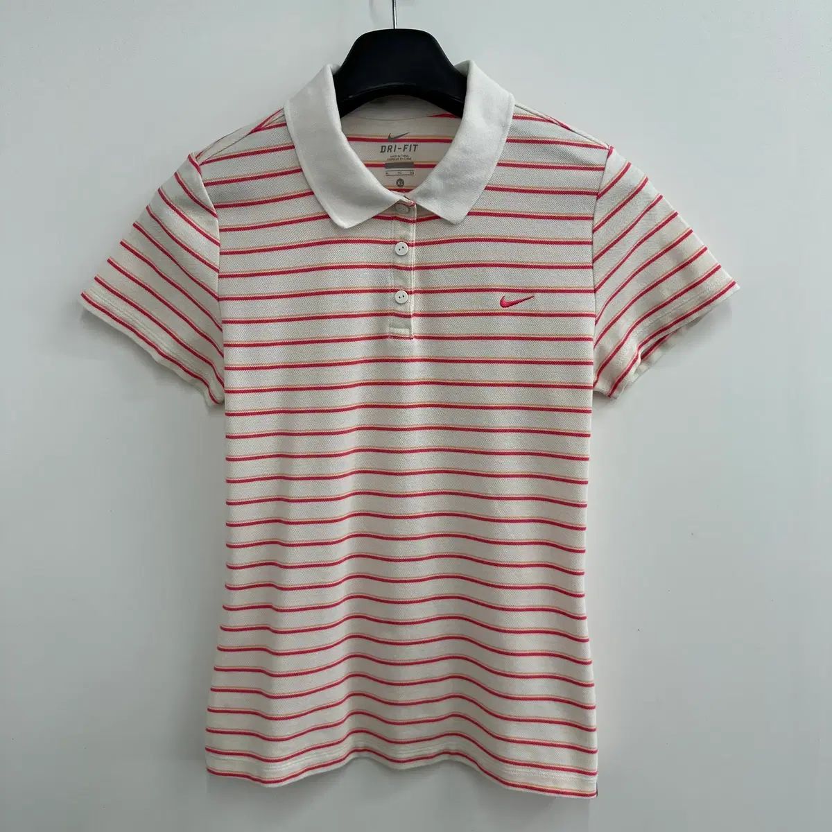 100 NIKE レディース スリムフィット 半袖 カラーTシャツ
