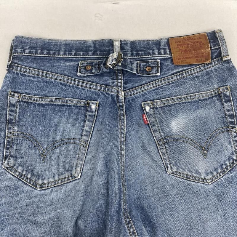 リーバイス 702 xx ボタン裏 j09 赤耳 セルビッチ デニム パンツ 