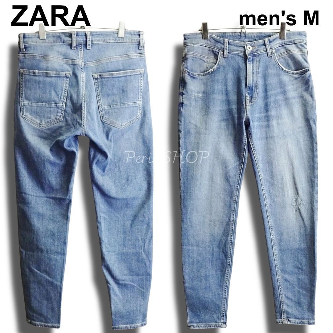 ZARA MAN ザラ スキニーテーパード デニムパンツ W32（約82cm） ハイ 
