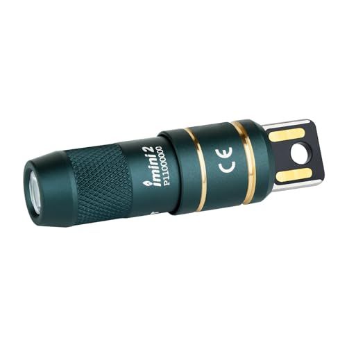 OLIGHT(オーライト) Imini2 懐中電灯 ミニライト キーホルダーライト 50ルーメン USB充電式 一瞬で点灯 小型 軽量 緊急用 強力 防災 夜道 (エルフブルー)koe aaca45de