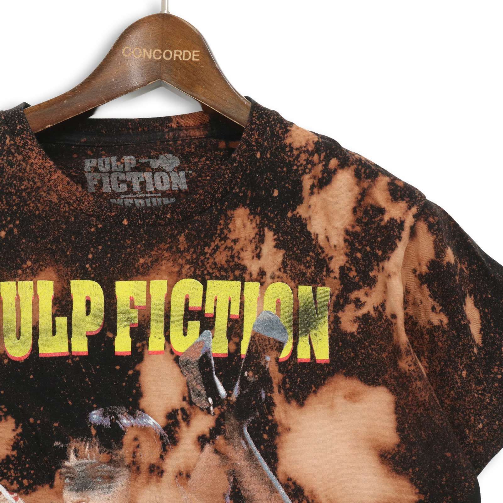 PULP FICTION パルプフィクション☆ 春夏 半袖 ムラ加工 プリント