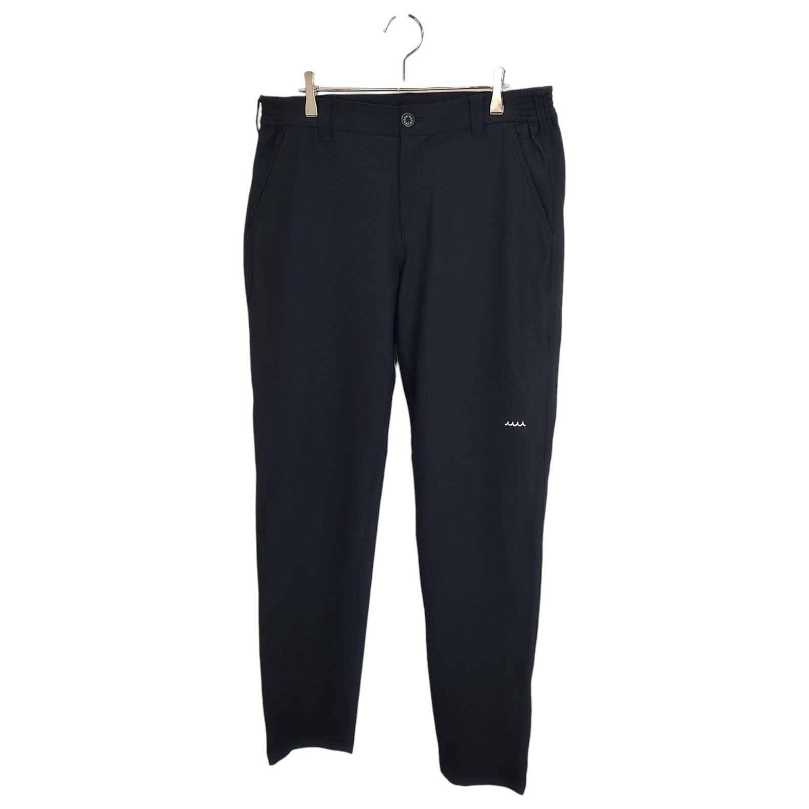 muta MARINE GOLF ムータ マリン ゴルフ サッカートリコット スラックス パンツ MMMK-444165 5 ブラック メンズ