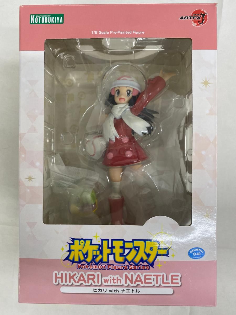 ARTFX J ヒカリ with ナエトル 1/8 PVC製塗装済み完成品 ポケットモンスター プラチナ