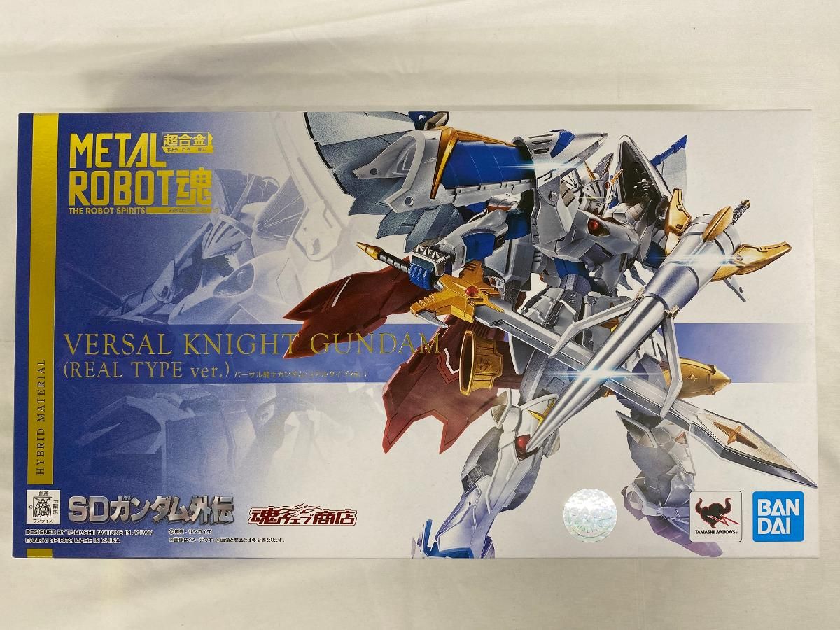【未開封】METAL ROBOT魂 ＜SIDE MS＞ バーサル騎士ガンダム(リアルタイプ) 約130mm ABS&PVC&ダイキャスト製