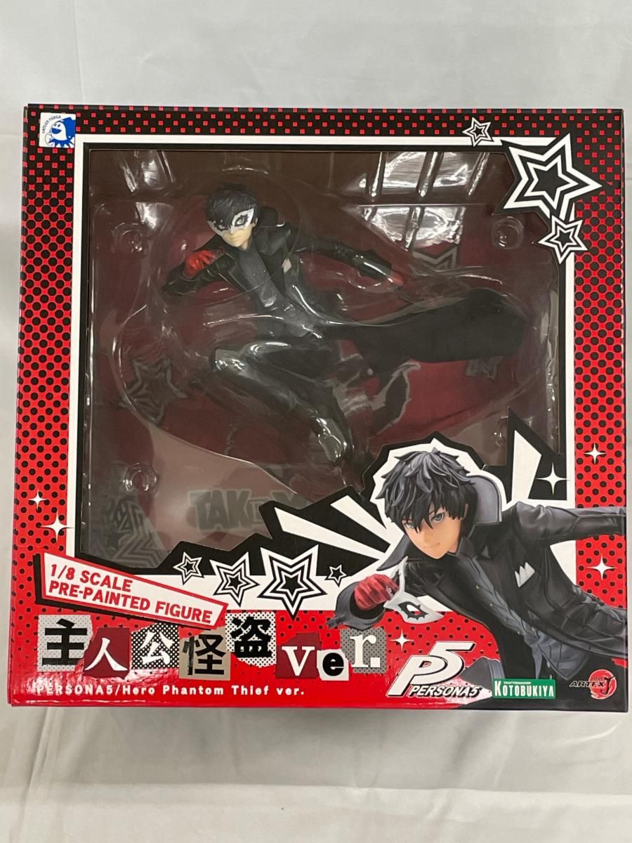 コトブキヤ ARTFX J ペルソナ5 主人公 怪盗ver. 1/8 特典付 ♪コトブキヤ ARTFX J ペルソナ5 主人公 怪盗ver.□＊同梱不可 - メルカリ
