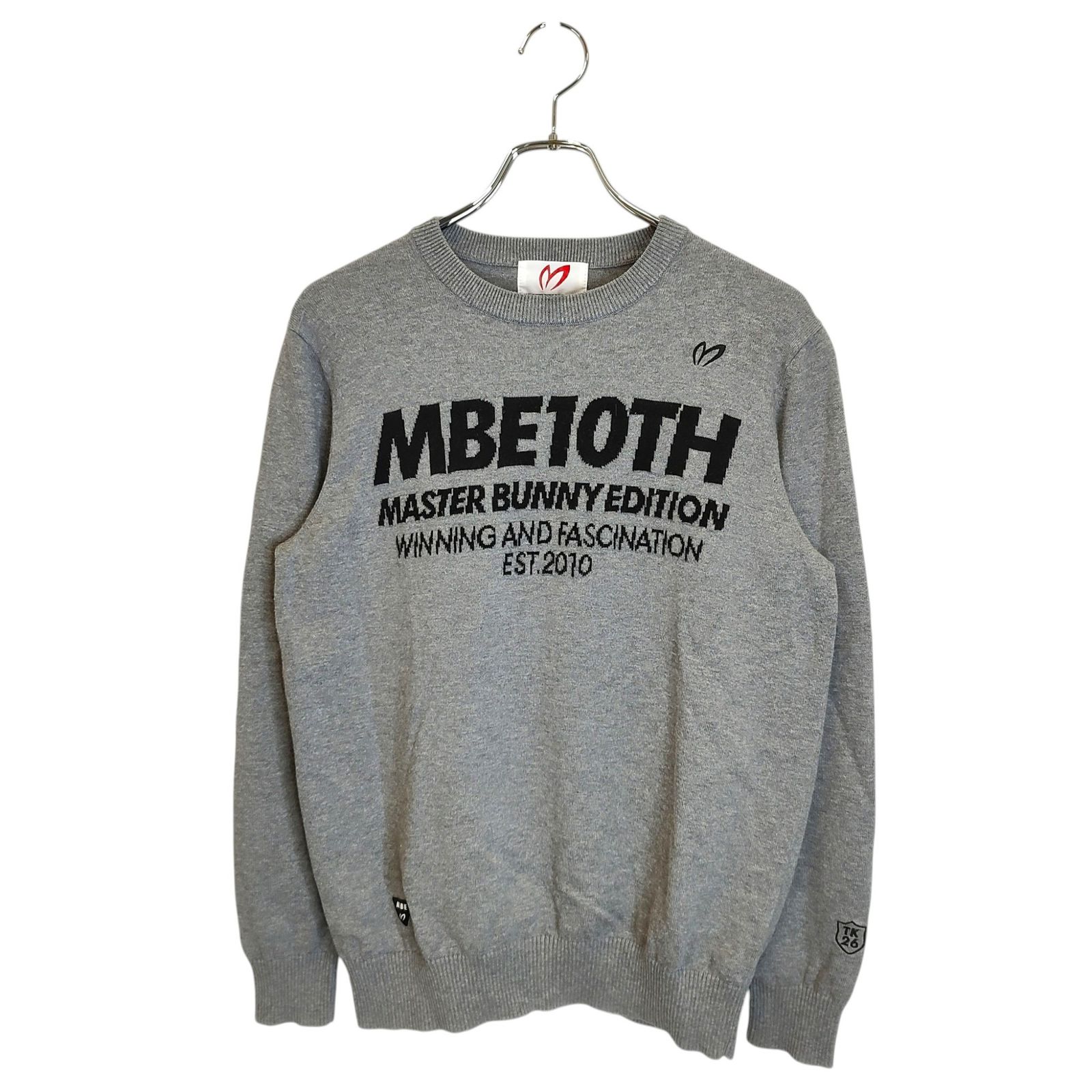 マスターバニー　ニット　一度のみ着用 MASTER BUNNY EDITION マスターバニーエディション ゴルフ カシミア混
