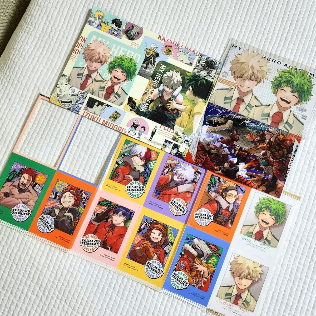 僕のヒーローアカデミア ヒロアカ 僕のヒーローアカデミア 最强ジャンプ JUMP SHOP 紙類 緑谷出久 爆豪