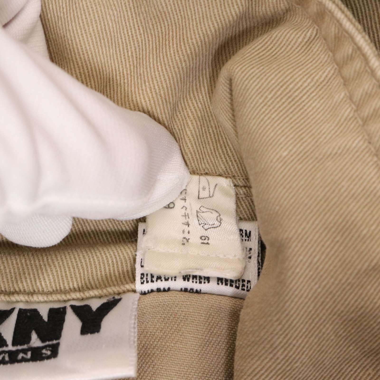 DKNY ダナキャラン 通年☆ ツイル サファリ ミリタリー ジャケット Sz 