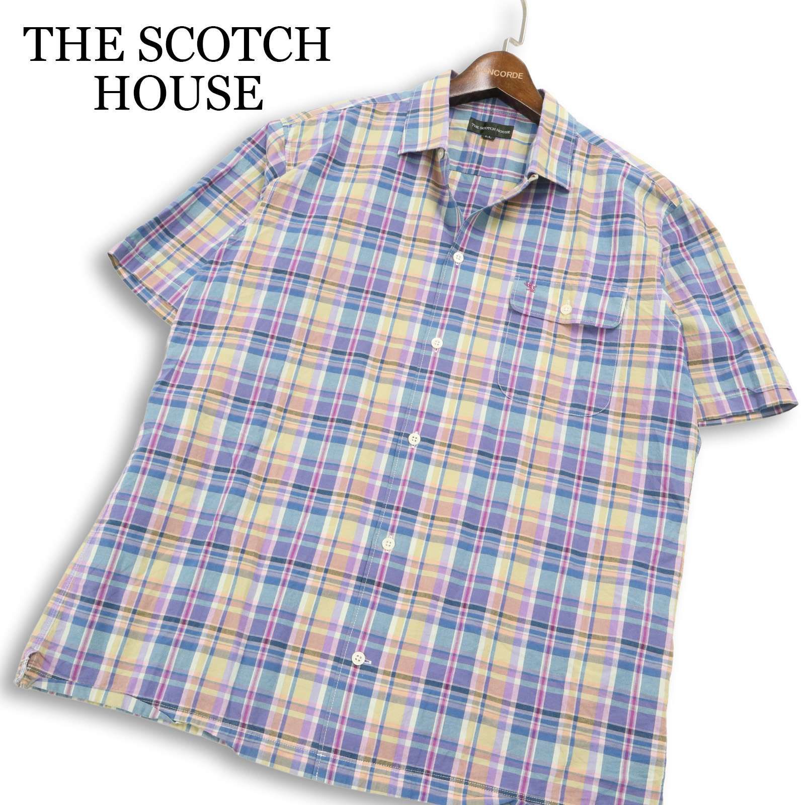 THE SCOTCH HOUSE Sz.L ジャガード -スコッチハウス(メンズ