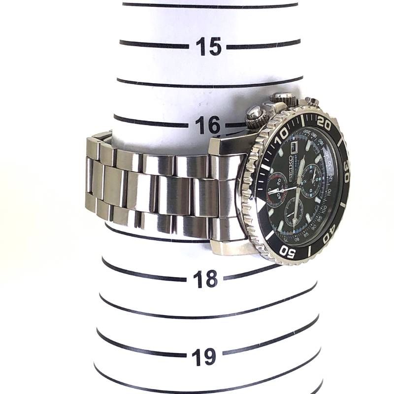 美品・コマ付き】SEIKO セイコー／クロノグラフ ダイバーズ 7T62-0CV0
