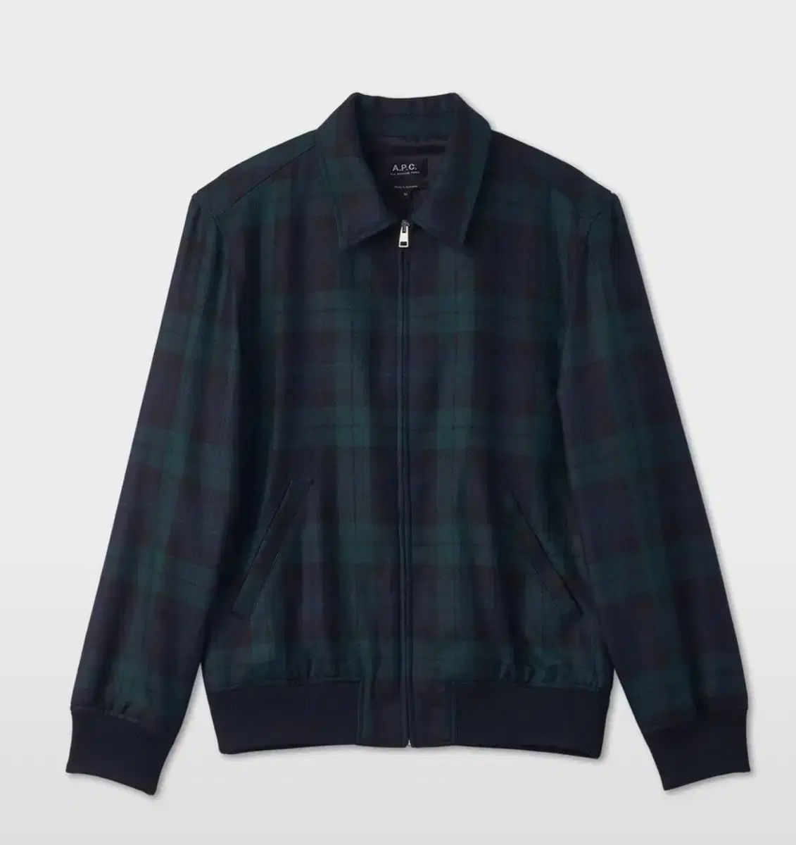 新品) A.P.C. アー・ペー・セー ブラックウォッチ ジャケット M 商品を販売