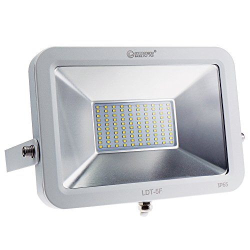 グッド・グッズ LED フラッドライト 50W 6000LM 薄型 投光器 IP65 防水 屋外照明 作業灯 100V対応 ledライト ワークライト 高輝度 省エネ 120°広角照明 看板灯 駐車場 ガレージ 倉庫 BBQ 屋外作業 野外 5138472a