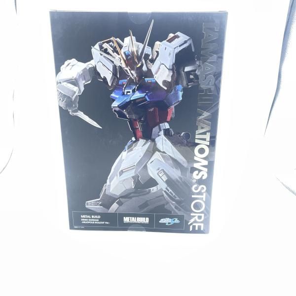 中古】未開封METALBUILDストライクガンダムヘリオポリスロールアウト