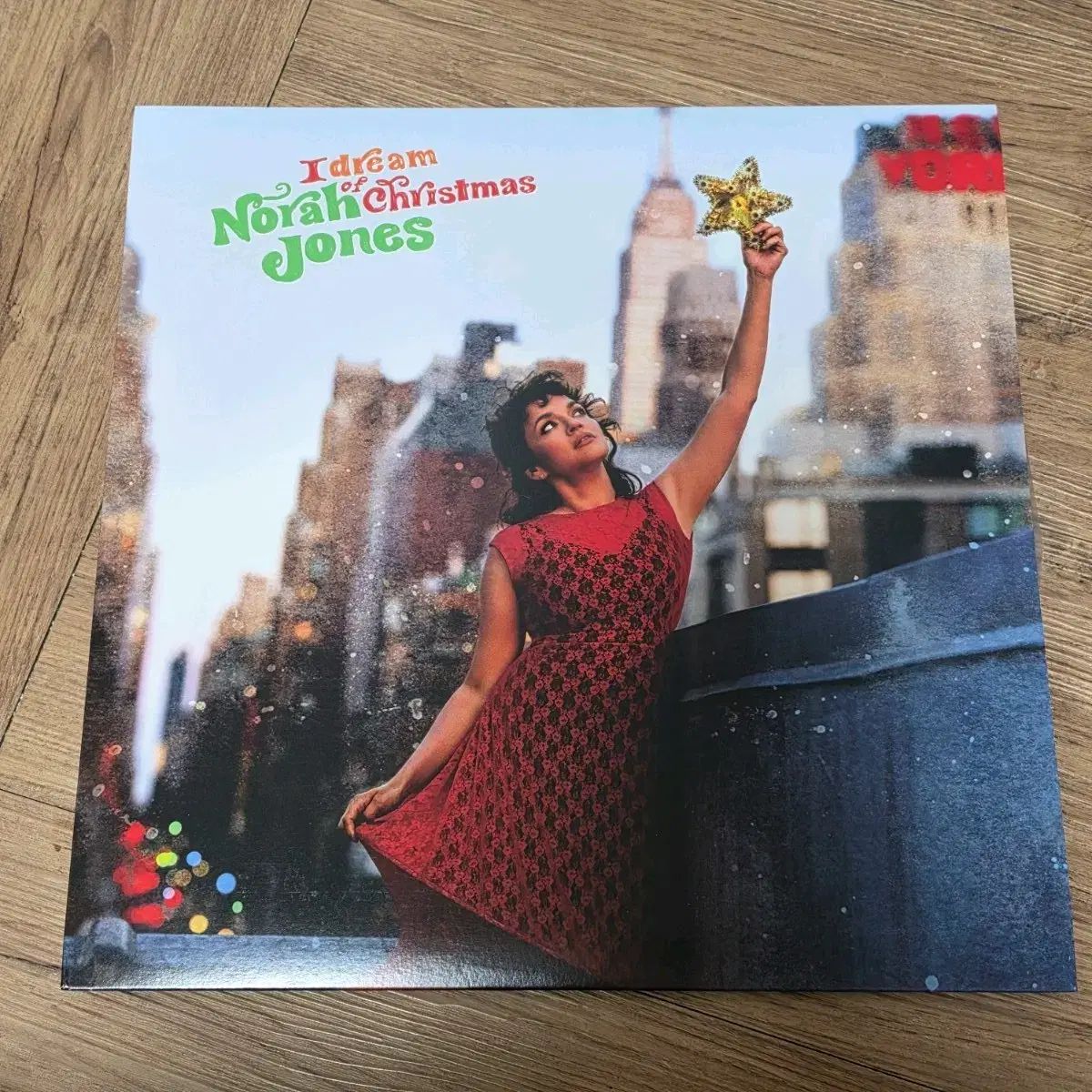 ノラ ジョーンズ I Dream of Christmas グリーン lp