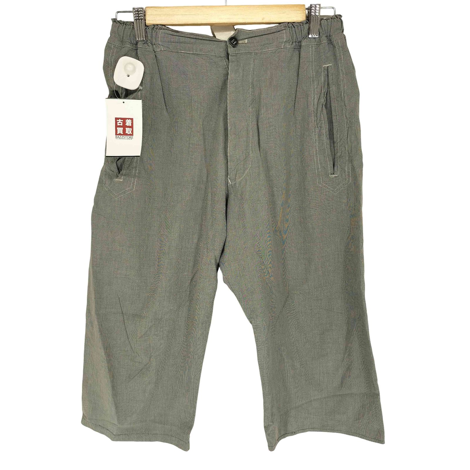 イッセイミヤケメン ISSEY MIYAKE MEN 90-00S ボタンフライ クロップド イージーパンツ メンズ S~M