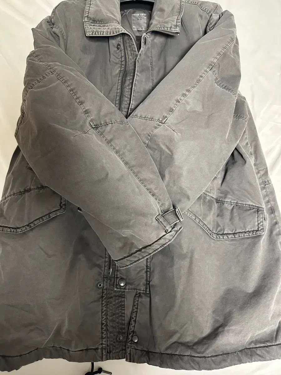 (4新品) POLYTERU HVC パーカ パデッド ミッド パーカ セージ