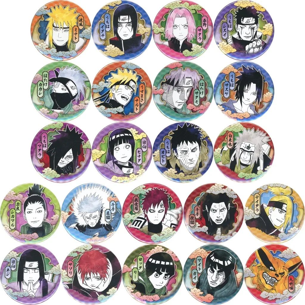 バッジ・ビンズ 全22種セット 「NARUTO-ナルト- コレクション缶バッジ