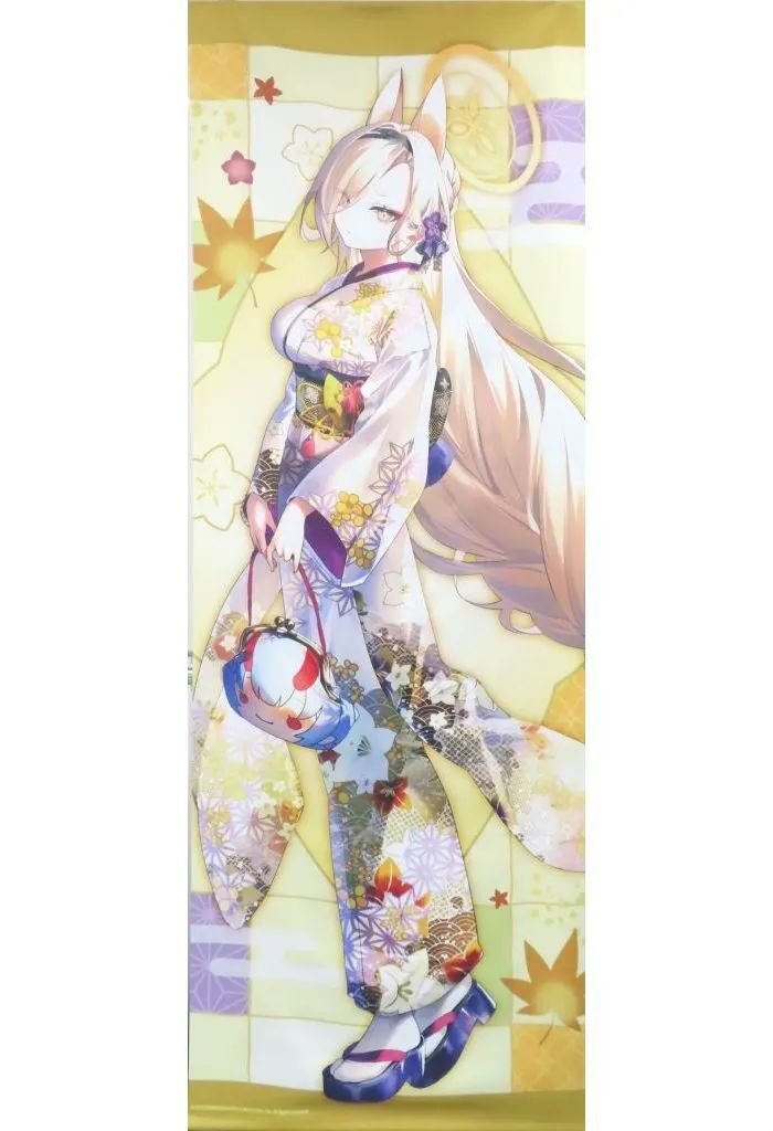 【中古】タペストリー 桑上カホ 特大タペストリー 「ブルーアーカイブ ～いとうるはし☆紅葉たどる秋の京都旅!～」
