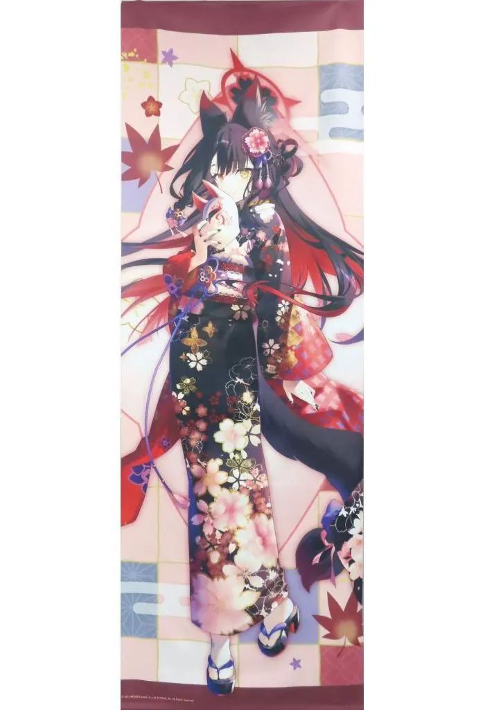 【中古】タペストリー 狐坂ワカモ 特大タペストリー 「ブルーアーカイブ ～いとうるはし☆紅葉たどる秋の京都旅!～」