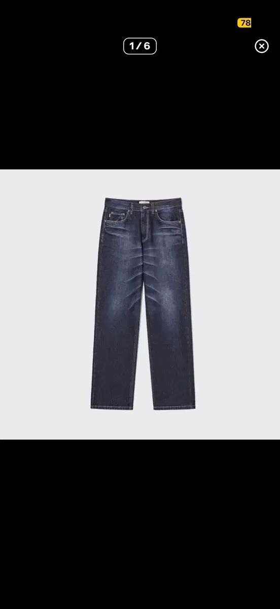 GLOWNY（グロウニー）93 ミッドライズ ルーズフィット ジーン Indigo M