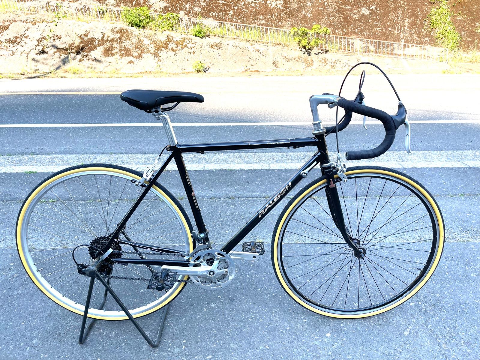 0382【即乘】送料無料 RALEIGH ロードバイク CLUB-RACE SHIMANO 2X8S 16速
