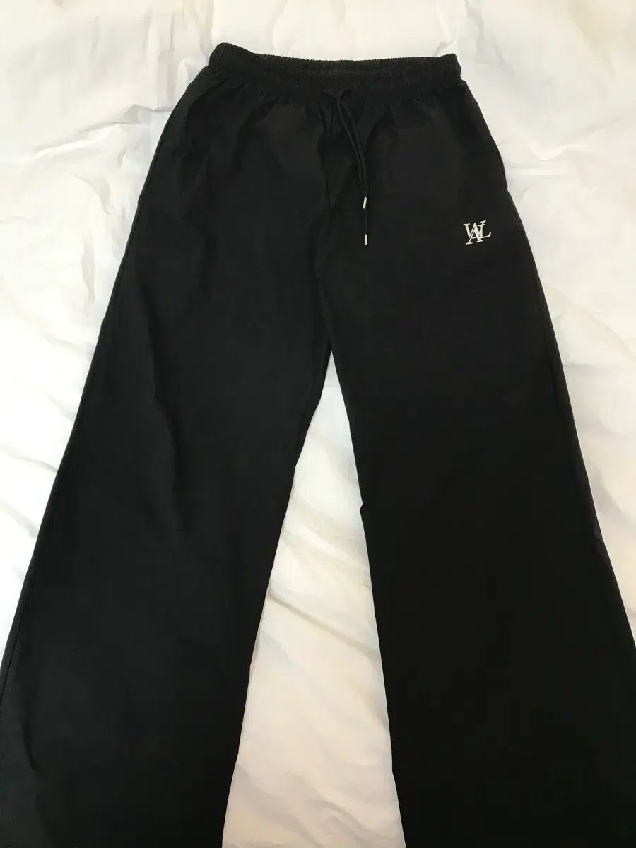 WOOALONG ウアロン Signature summer relax pants - BLACK