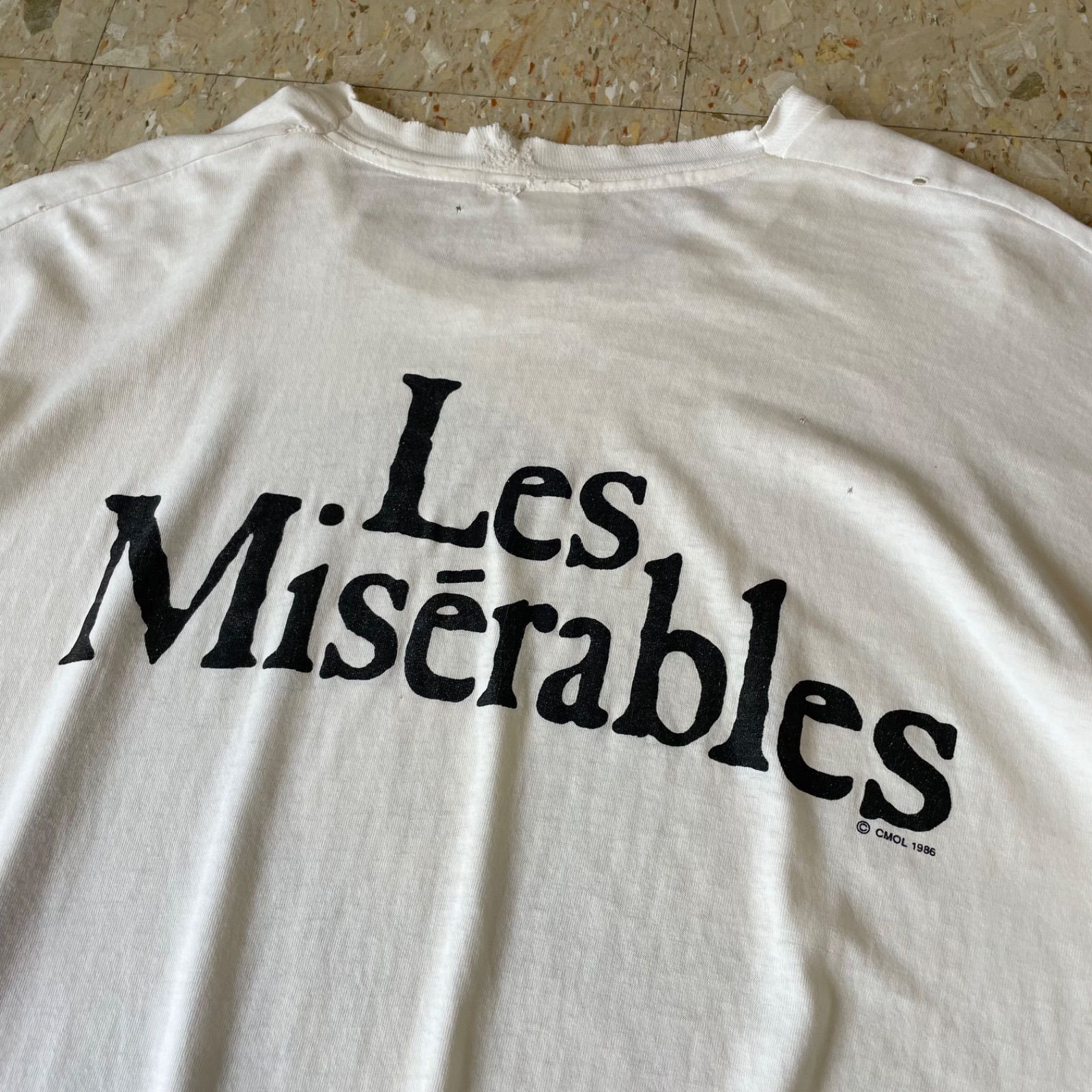 90s USA製 【Les Misérables】 レ・ミゼラブル レミゼラブル Tシャツ