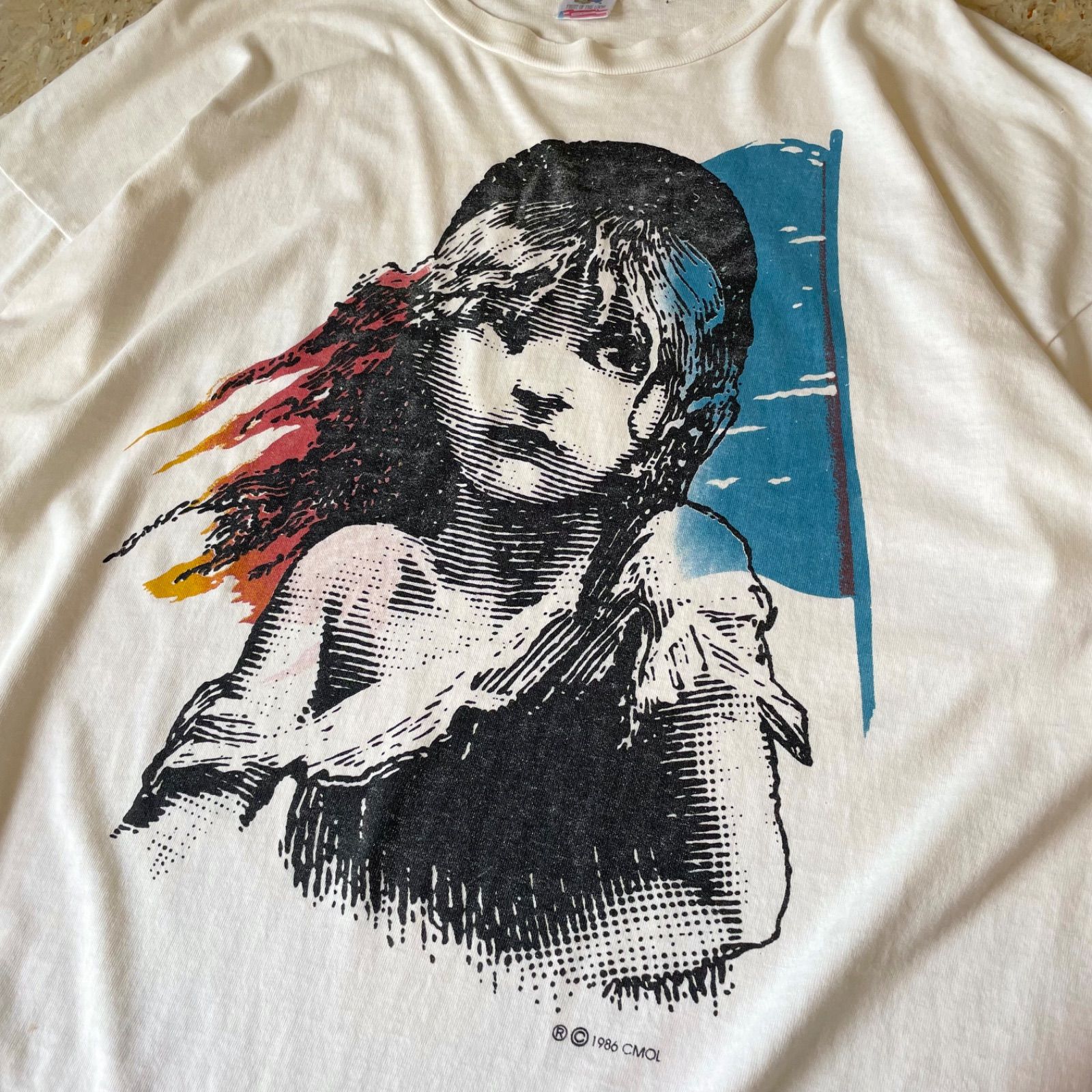 90s USA製 【Les Misérables】 レ・ミゼラブル レミゼラブル Tシャツ