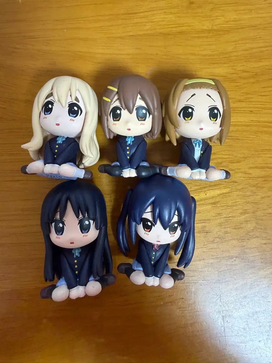 けいおん！まちぼけ フルセット ガチャ フィギュア