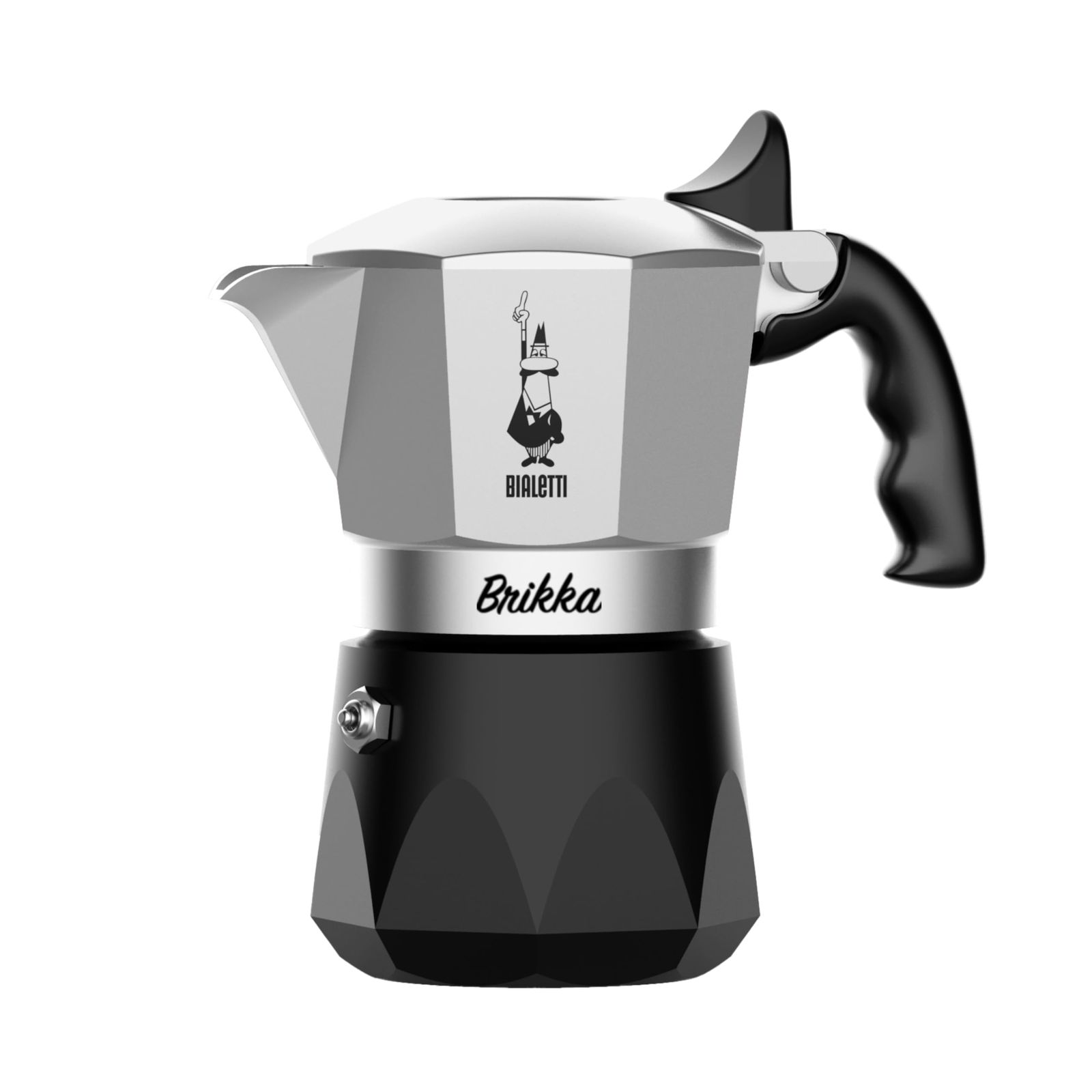BIALETTI(ビアレッティ) Bialettiブリッカ 2カップ 直火式 (コーヒーメーカー エスプレッソメーカー マキネッタ)ma e1c02e13