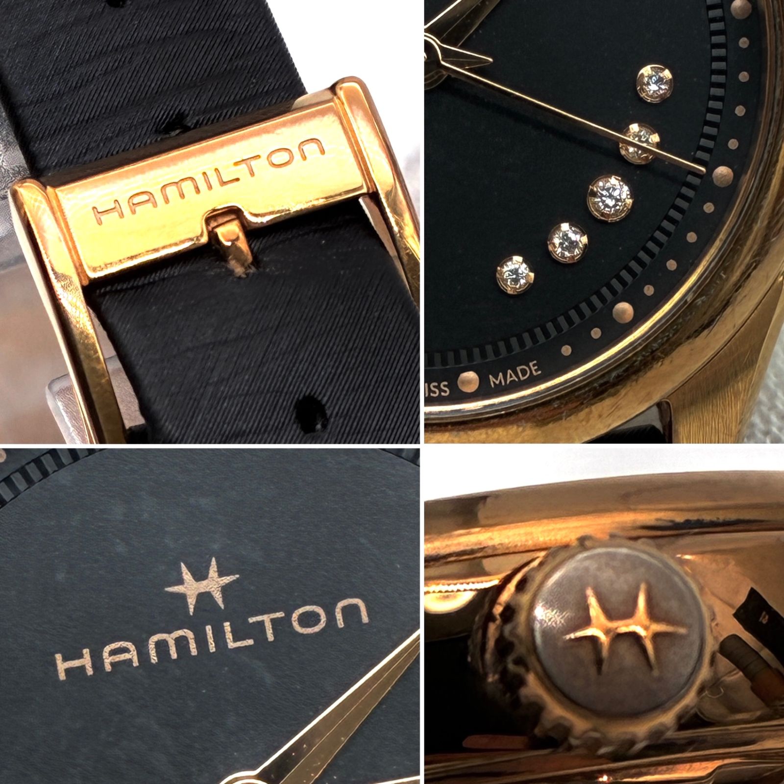 希少 美品 稼働品 Hamilton ハミルトン 腕時計 ジャズマスター レディ 