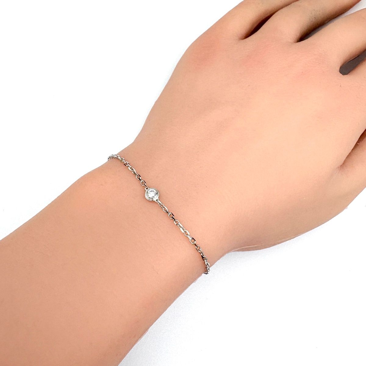 カルティエ CARTIER ダムール SM ブレスレット 腕輪 ブレスレット 750