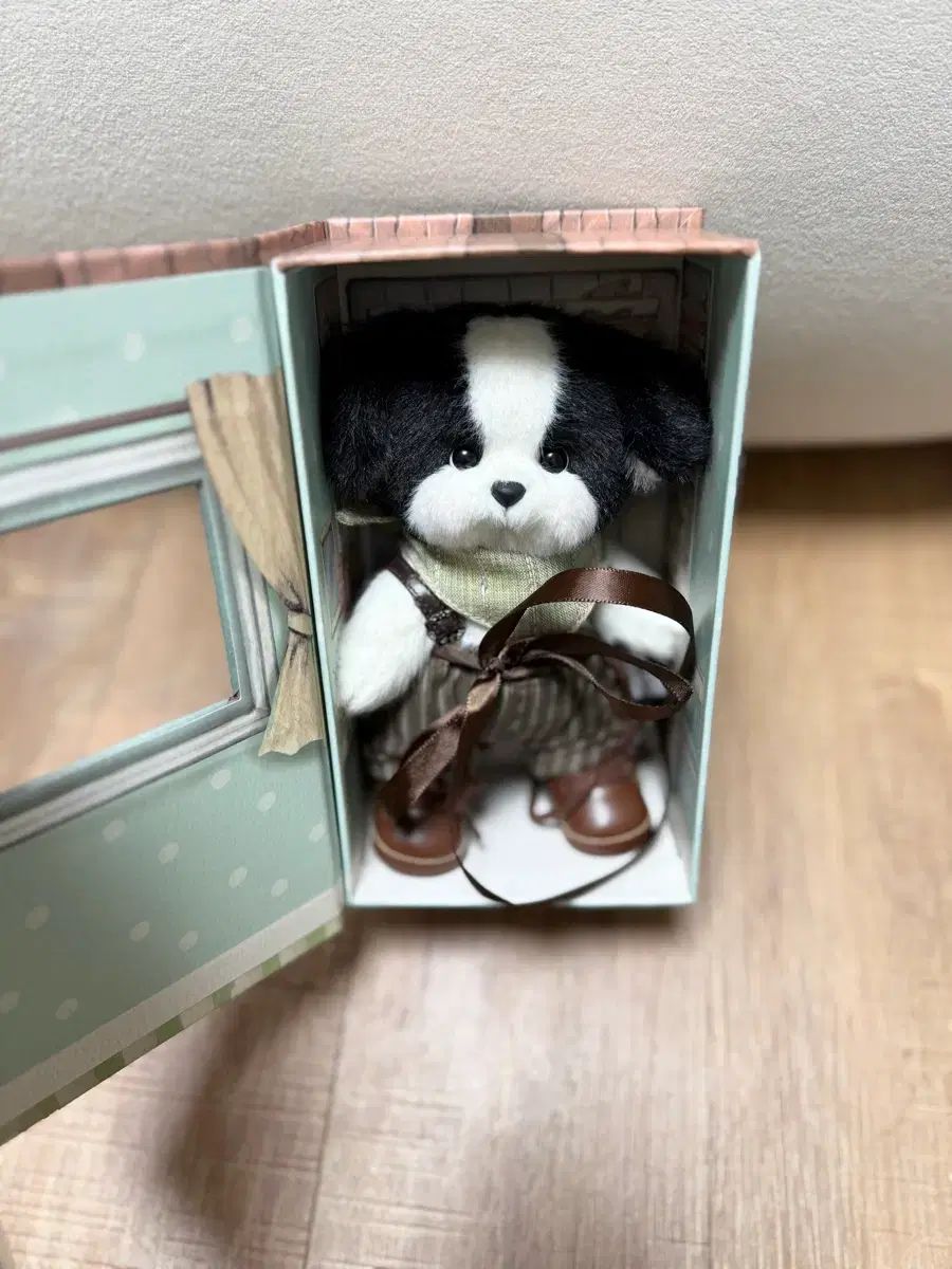 テディテイルズ レナファー puppy ドギークアッド XS ボーダーコリー キーホルダー