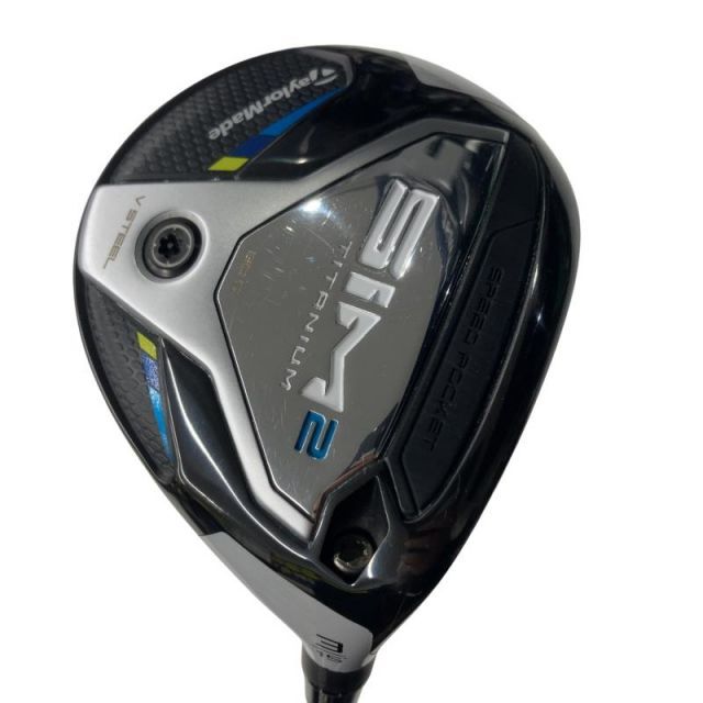 【中古】 テーラーメイド SIM2 3W フェアウェイウッド FW Tour AD HD-6 (フレックスS) メンズ 男性用 右利き 右用 Cランク ゴルフクラブ