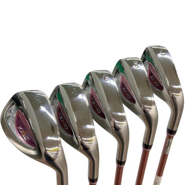 【中古】 ダンロップ XXIO(2024) 5S(ボルドー) レディース アイアンセット IR XXIO MP1300L(IR) ボルドー (フレックスA) レディース 女性用 右利き 右用 Cランク ゴルフクラブ 59,295円