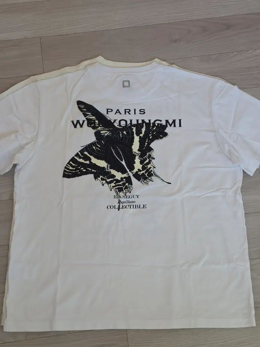 WOOYOUNGMI ウーヨンミ ナビ バックロゴ Tシャツ