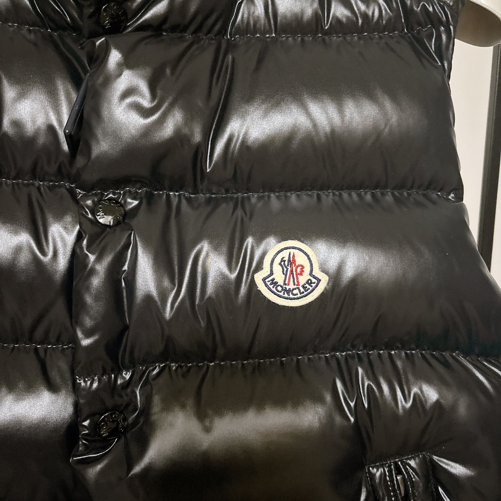 MONCLER☆ダウンベスト☆TIBB☆サイズ1☆ブラック☆2024年〜25年モデル
