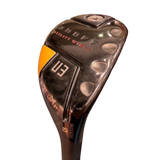 【中古】 ダイワ(グローブライド) ONOFF UTILITY WINGS(2022) KURO U3 ユーティリティ UT CBT:622I(UT) (フレックスS) メンズ 男性用 右利き 右用 Cランク ゴルフクラブ