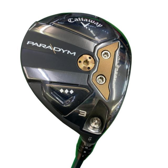 【中古】 キャロウェイ PARADYM ◆◆◆ 3W フェアウェイウッド FW SPEEDER NX GREEN 60 (フレックスS) メンズ 男性用 右利き 右用 Cランク ゴルフクラブ