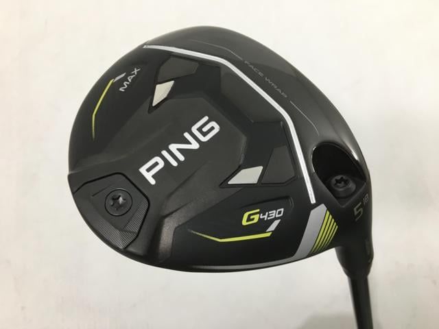 返品OK 【中古ゴルフクラブ】【超美品】ピン G430 MAX フェアウェイ ALTA J CB BLACK 5W